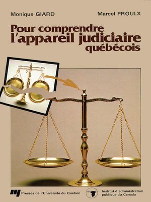 cover image of Pour comprendre l'appareil judiciaire québécois